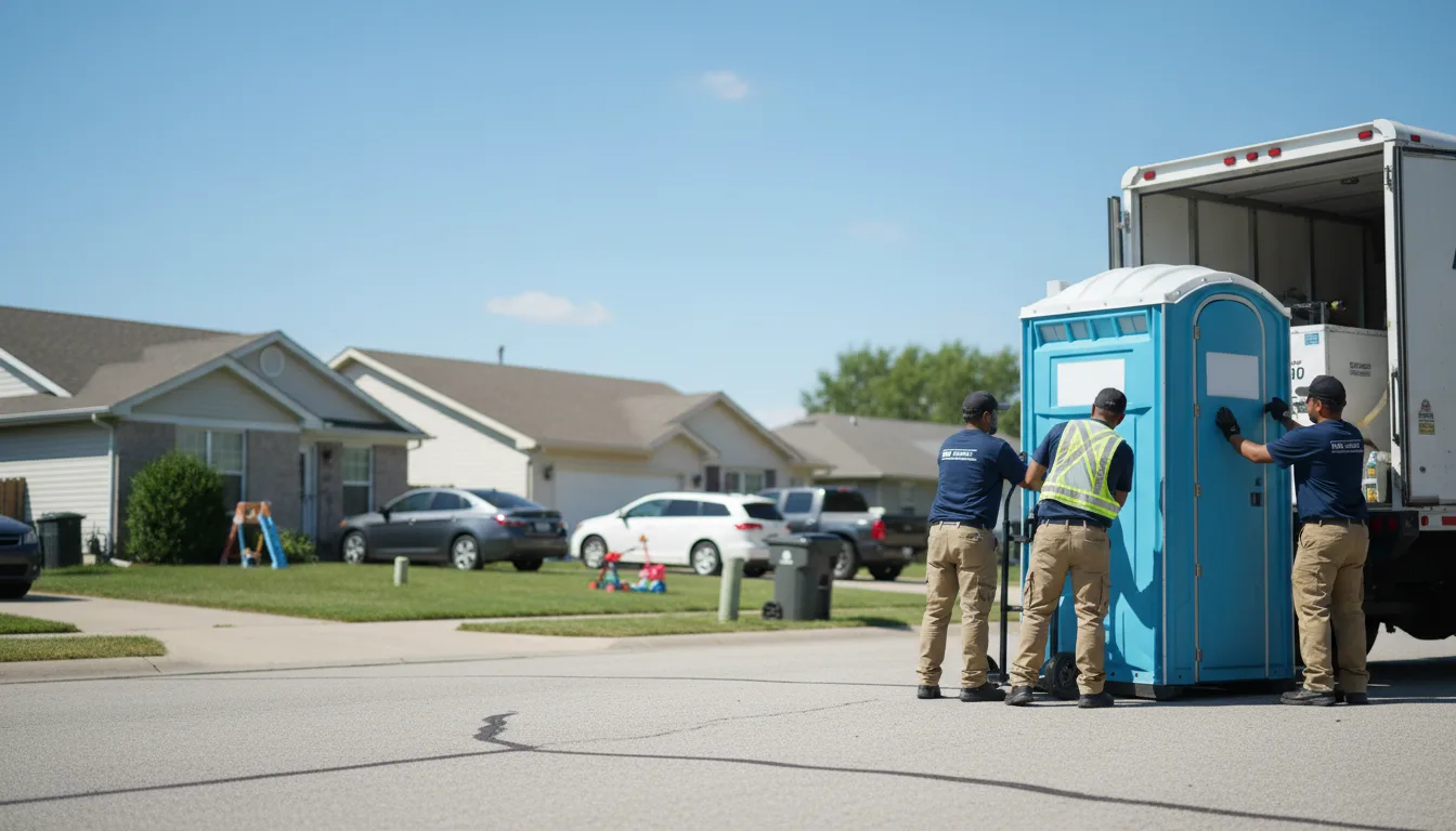 Standard Porta Potty Rentals in Rewey, WI near me